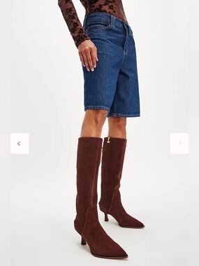 Free People Circus by Sam Edelman Yulia Tall Kitten Heel Boots